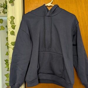 SHEIN Navy Blue Hoodie